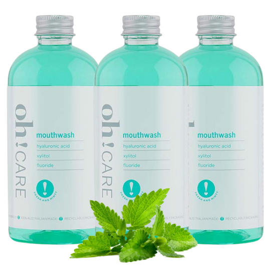OH! Care Mouthwash Triple Pack 3x300ml