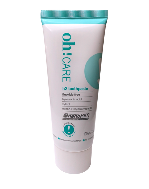 Oh! Care h2 Toothpaste w/ NanoXIM™ | nano-hydroxyapatite – OH Care Dental